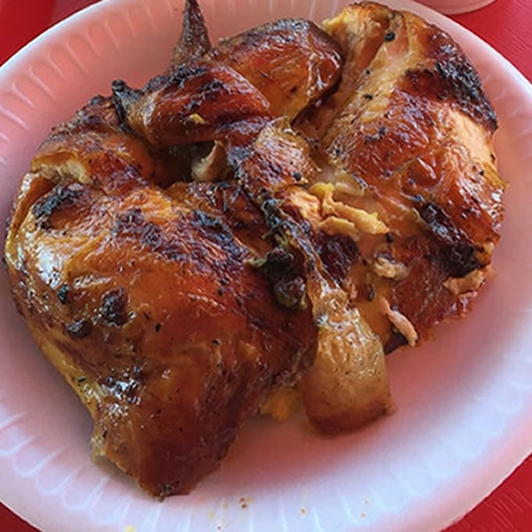 1/2 Roasted Chicken – Includes Choice of (2) Side Orders