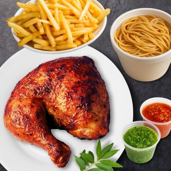 1/4 Roasted Chicken, Include Choice of (2) Side Order