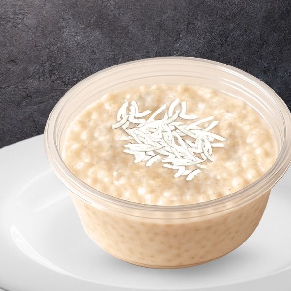 rice pudding with coconut